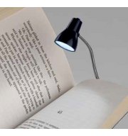 Lampă clip pentru carte Bookchair Little Lamp Albă