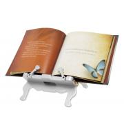 Suport de carte, cititor și tabletă Throne Bookchair Silver